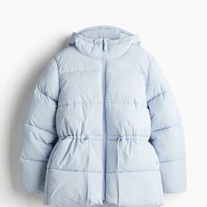 H&M Sky Blue Puffer Jacket